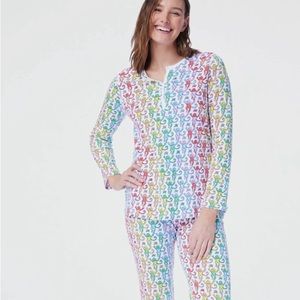 ROLLER RABBIT Disco Monkey Pajamas